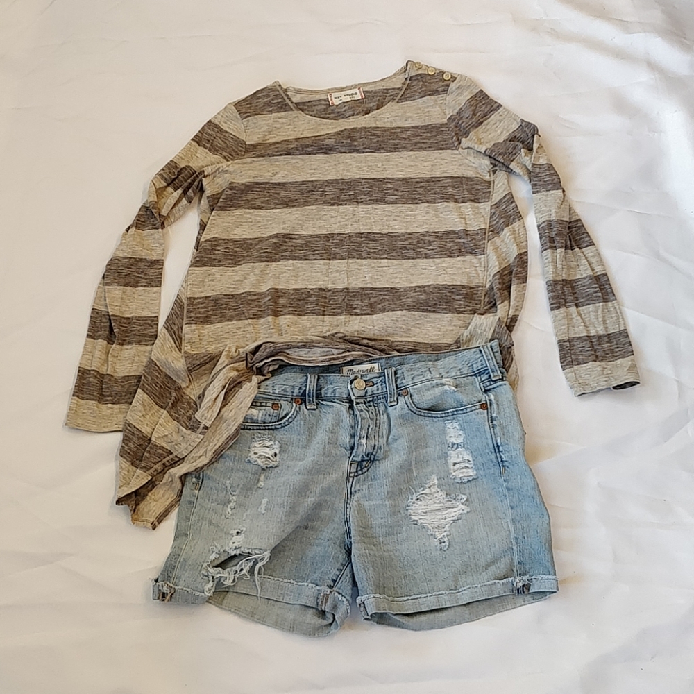 Madewell Denim Shorts and Top